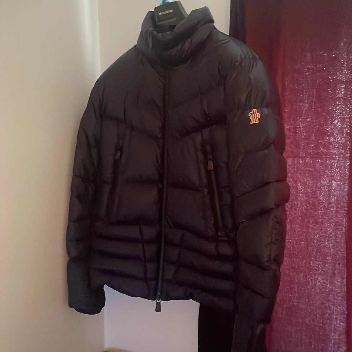 MONCLER GRENOBLE Blue Down Canmore Jacket