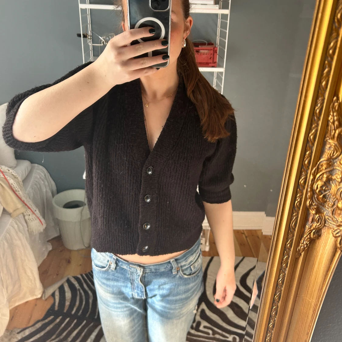 Stickad tröja  - 90