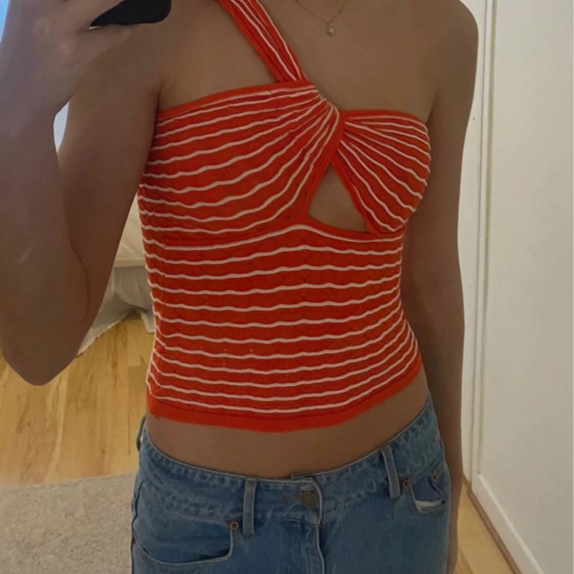 Röd/orange topp❤️