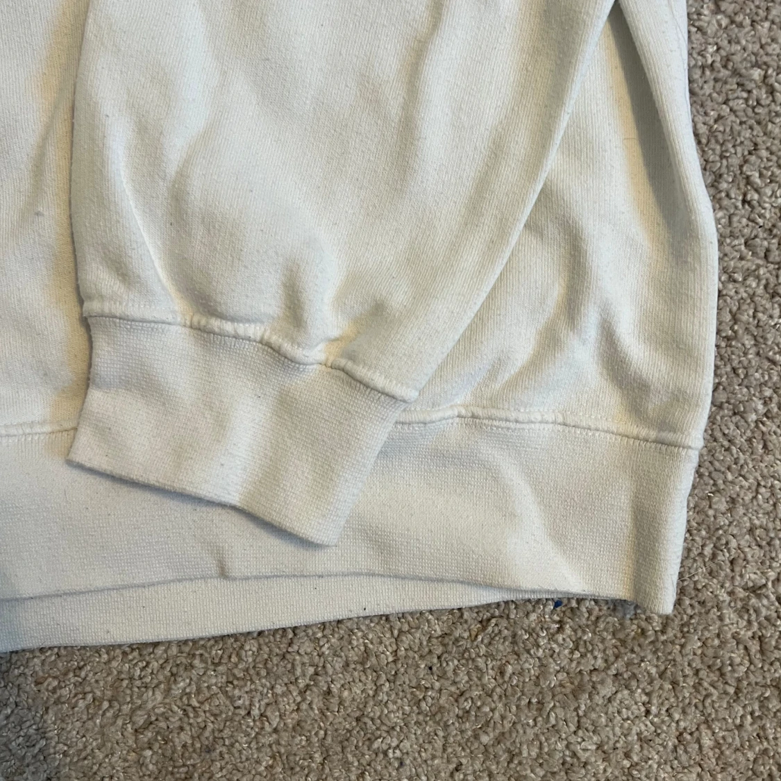  Sweatshirt vit  - 90