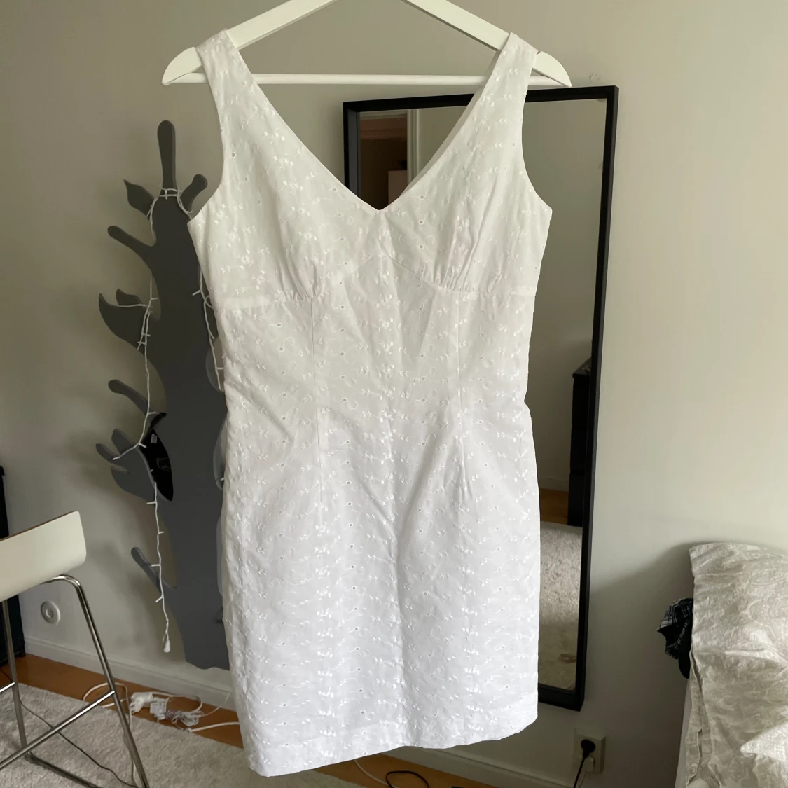 Vit klänning - 90