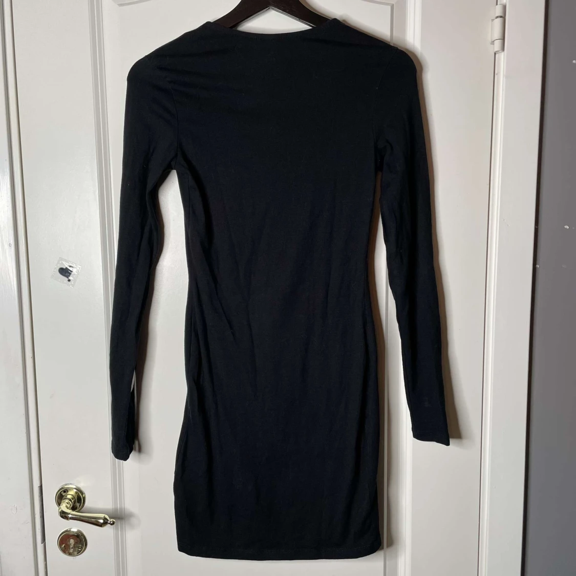 Svart skelettklänning - 90