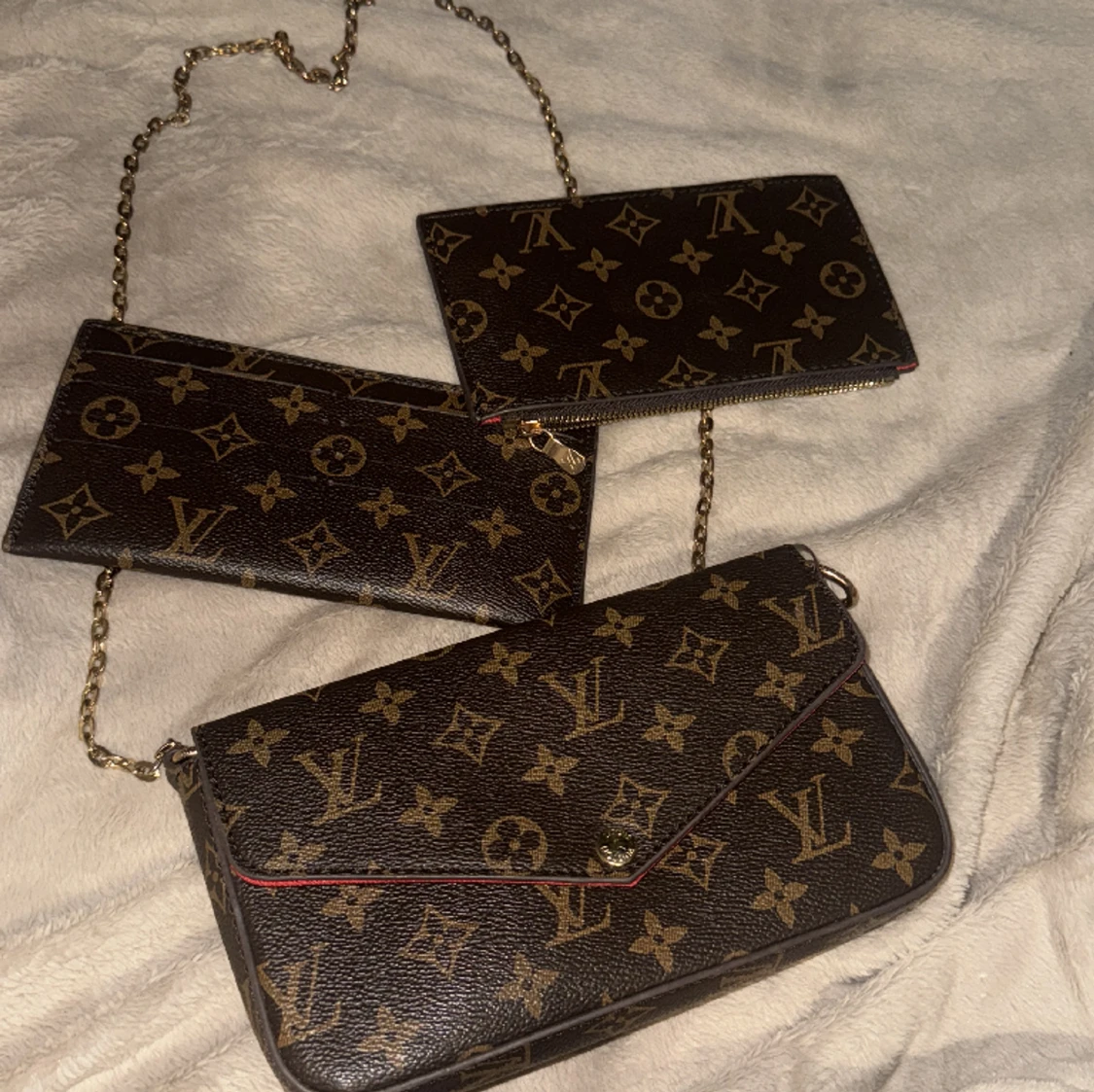Äkta Louis Vuitton väska 