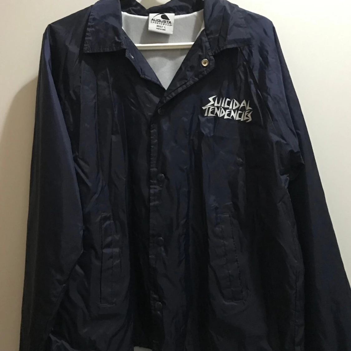Suicidal Tendencies nylon jacka - Navy - Size L - 91