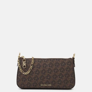 MICHAEL Michael kors Handväska - brun - Oanvönd, har lapp kvar och i super gott skikt:   MICHAEL Michael kors EMPIRE CHAIN POUCHETTE - handväska - brown  Höjd: 13 cm Längd: 25 cm Vidd: 5 cm Handtag: 30 cm
