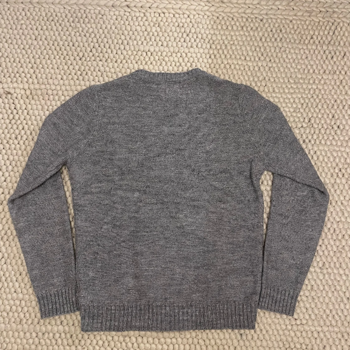 Grå Stickad tröja - 91