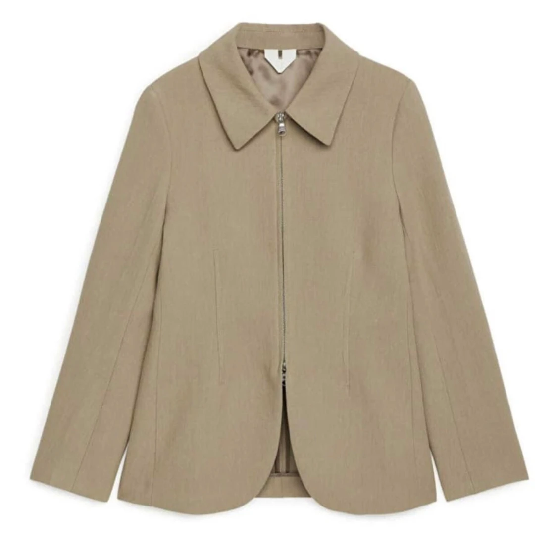 Jacka arket beige strl 34