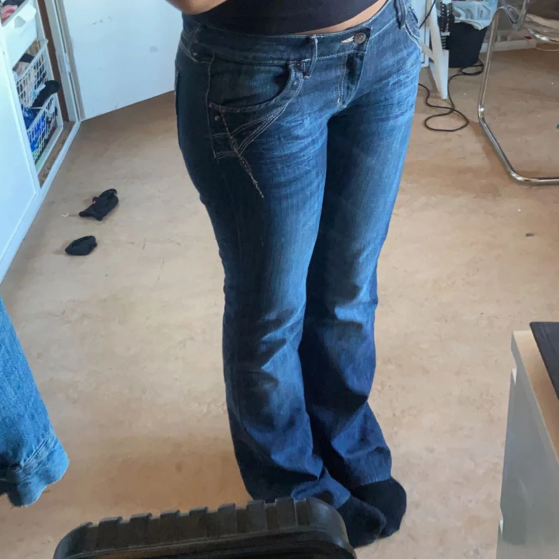 Lågmidjade jeans - 91