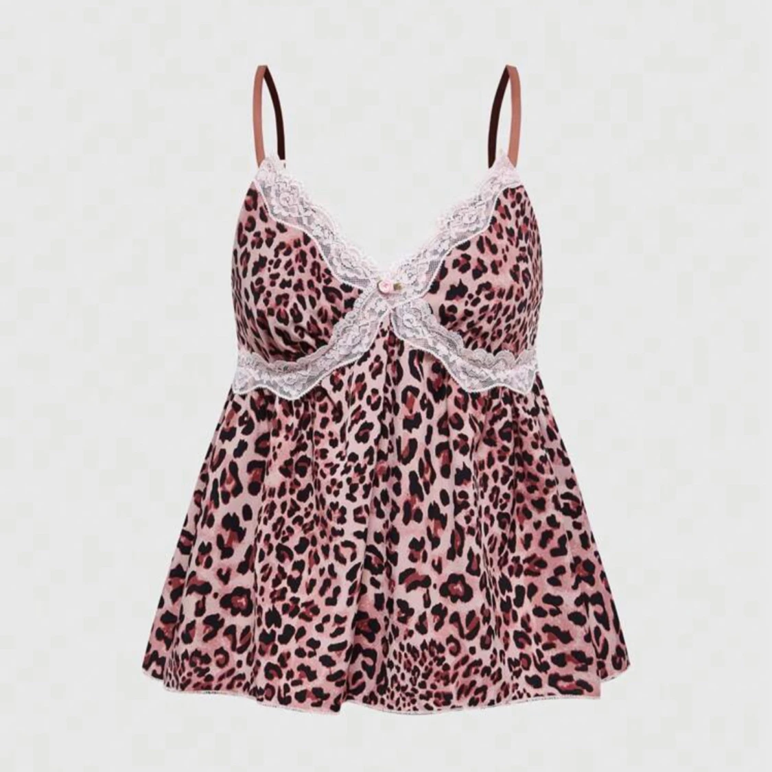 Mcbling/rosa leopard print