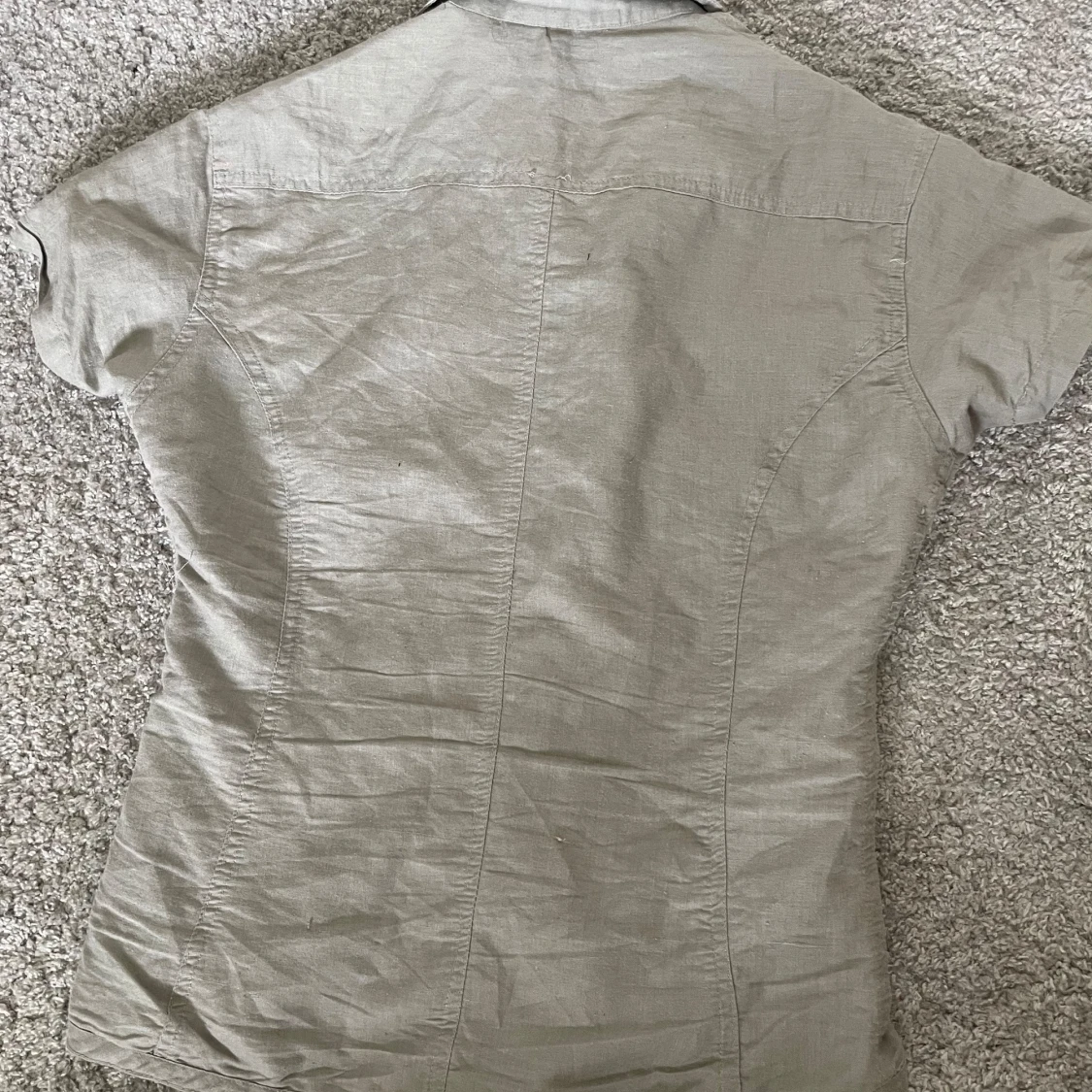 Figursydd kortärmad skjorta💘 - 91