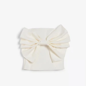 Bustier med rosett - Jätte fin rosett topp, använt endast 1 gång!💕Orginalpris 500