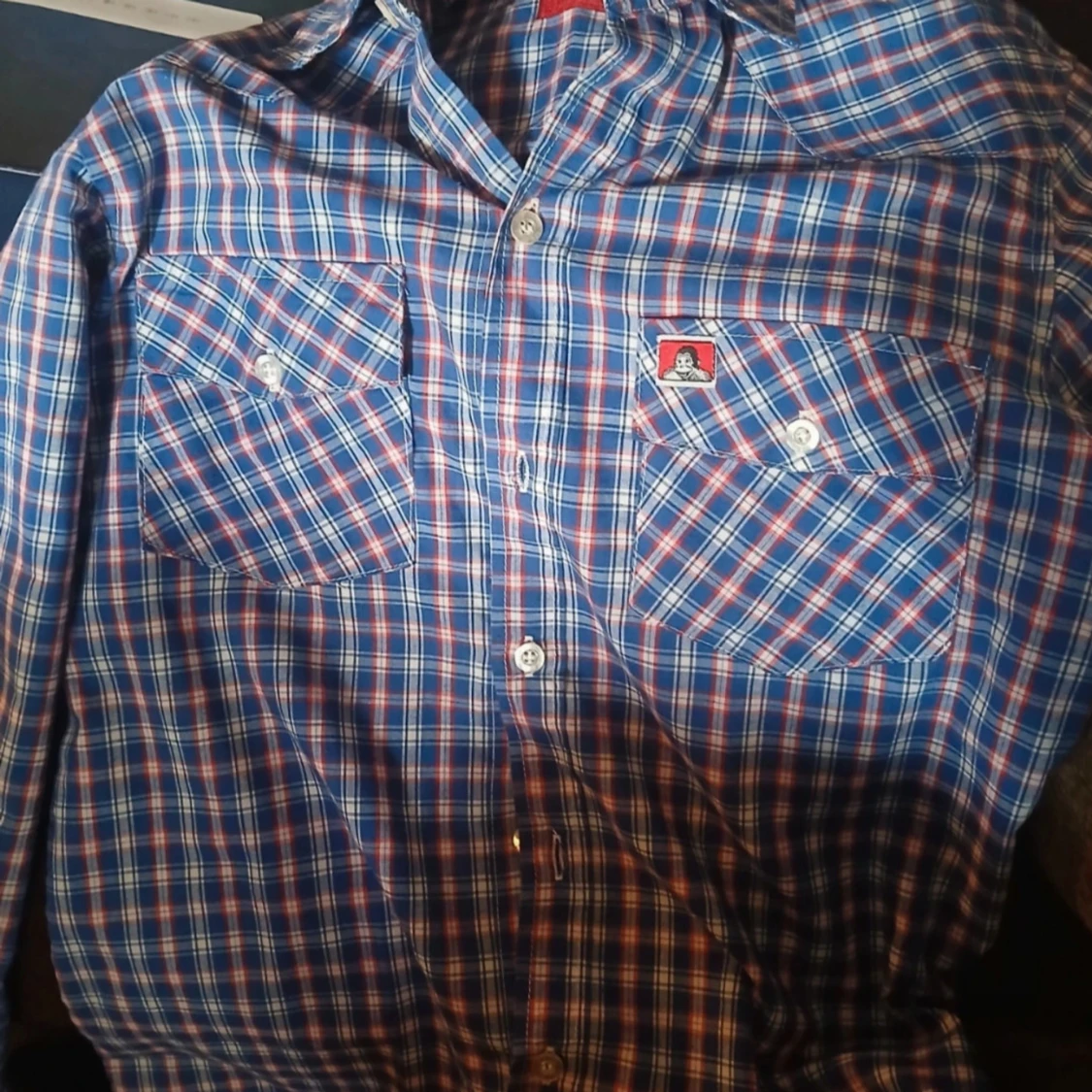 Ben davis kortärmad skjorta