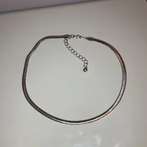 Skitsnyggt silver halsband som jag säljer för att jag tror den skulle passa bättre på någon annan. Aldrig använd och precis köpt. 💋🪽Kontakta mig innan köp.