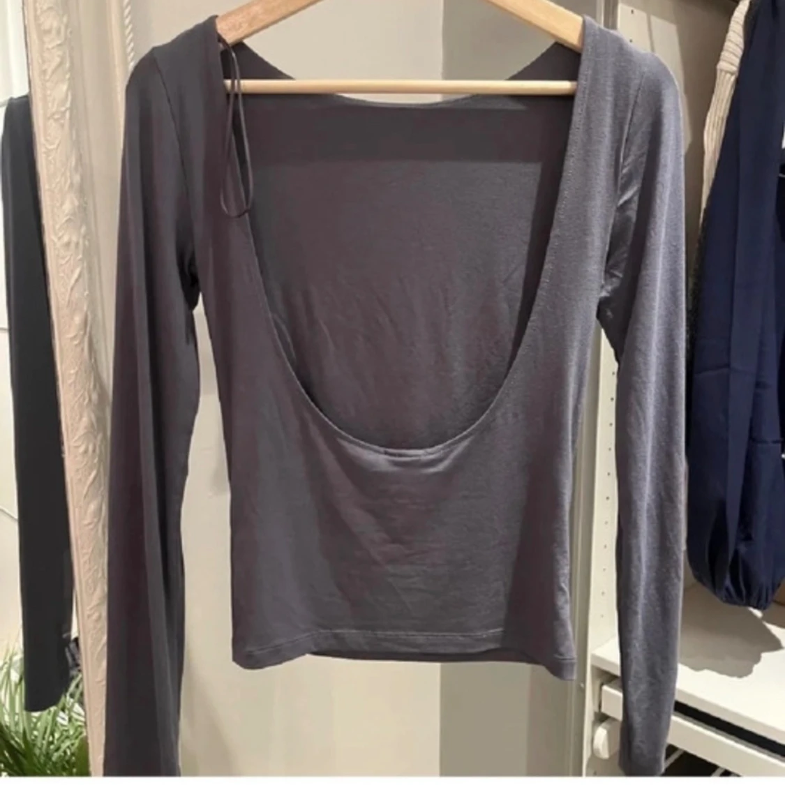 Fin långärmad topp - 90
