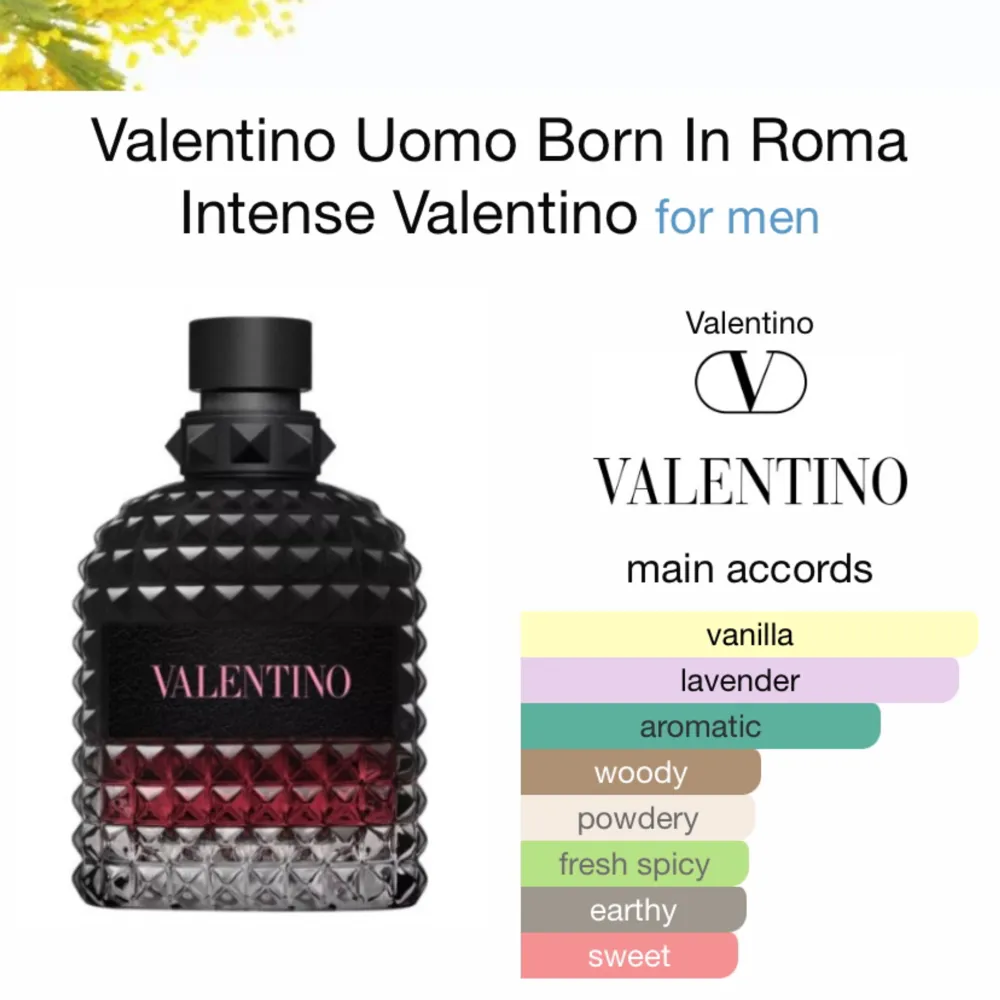Valentino born in Roma intense sample 2 ml. Övrigt.