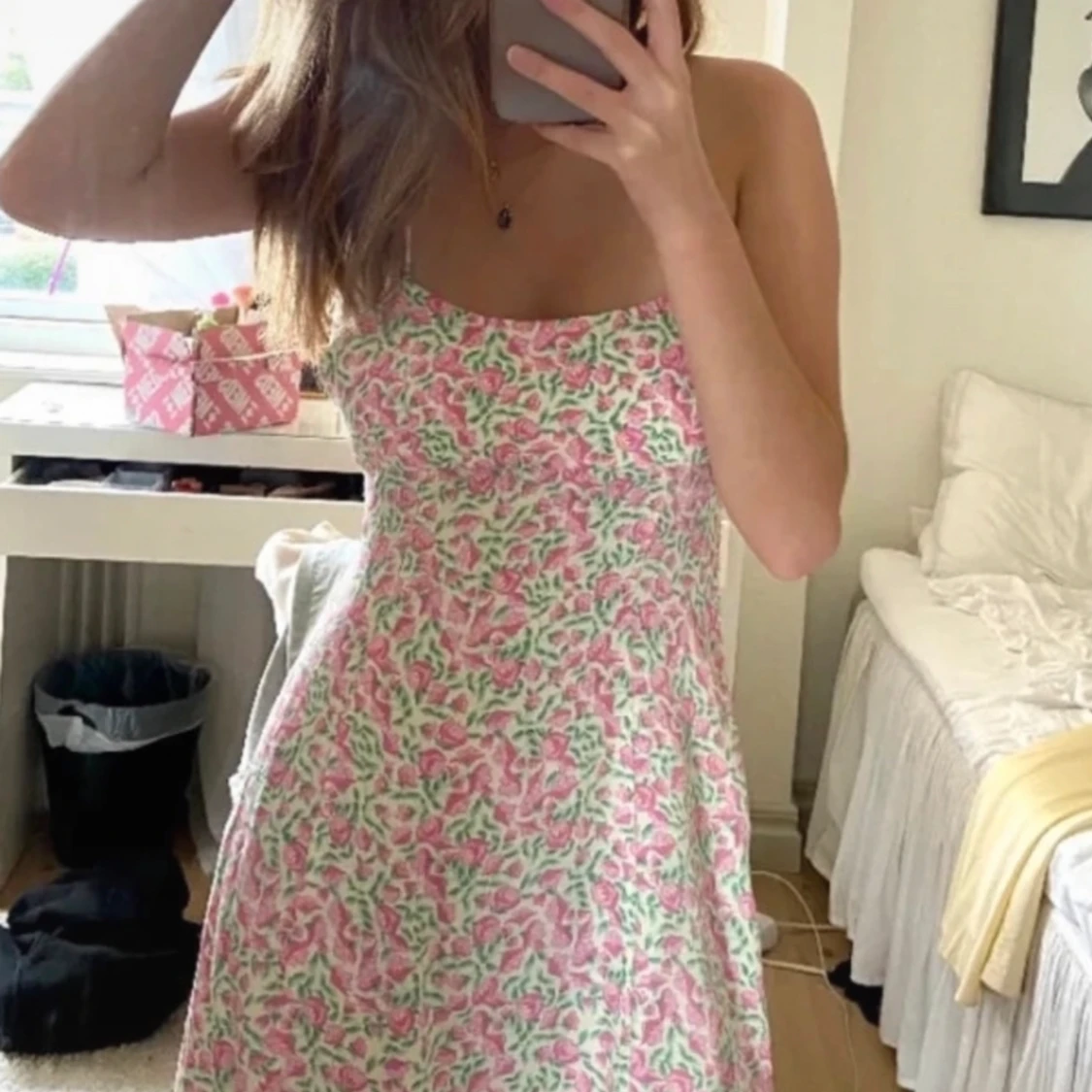 Blommig Zara Klänning🌸