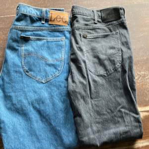 Säljer mina 2 lee jeans som jag har använd 1 gång eftersom att dem var lite för stora. (Nypris:700kr, mitt pris:300kr styck eller 500 för båda)