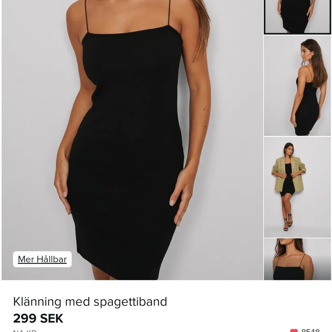 Svart klänning  - 93