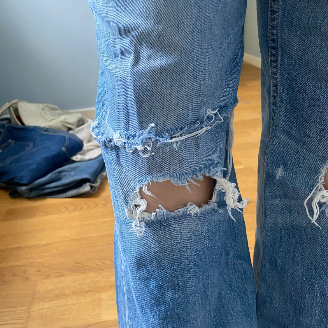 Lågmidjade bootcutjeans från Levis - 92