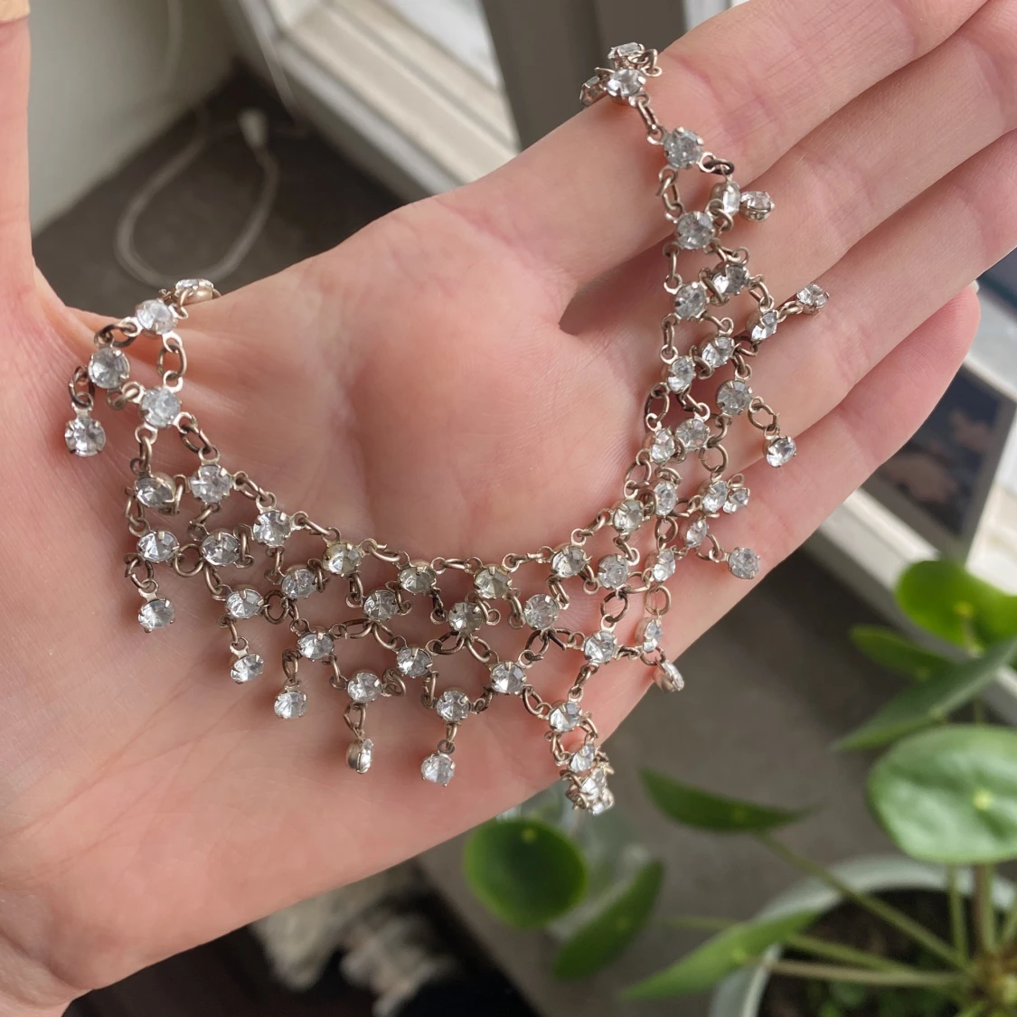 Halsband silver - 90