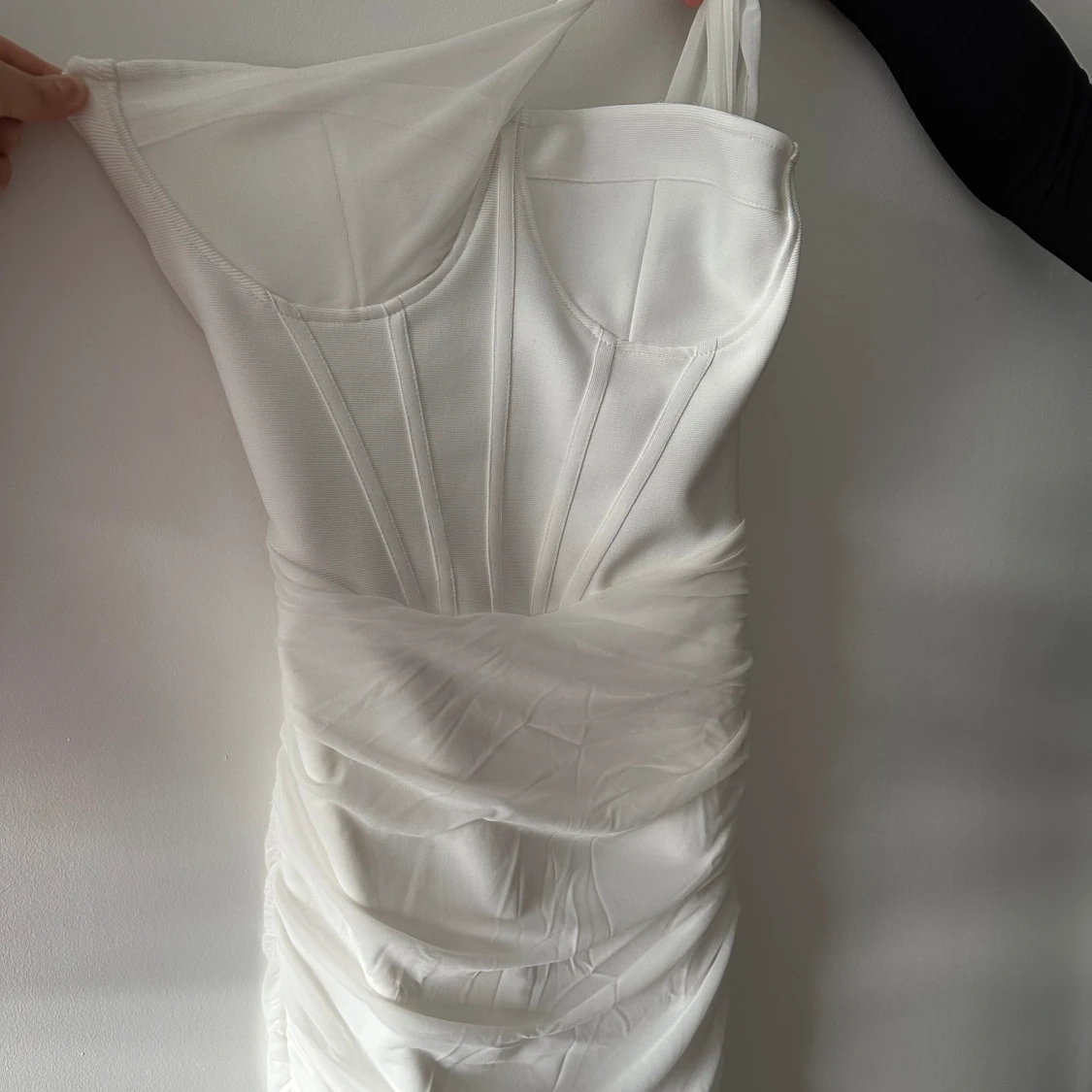 Vit student kläning 