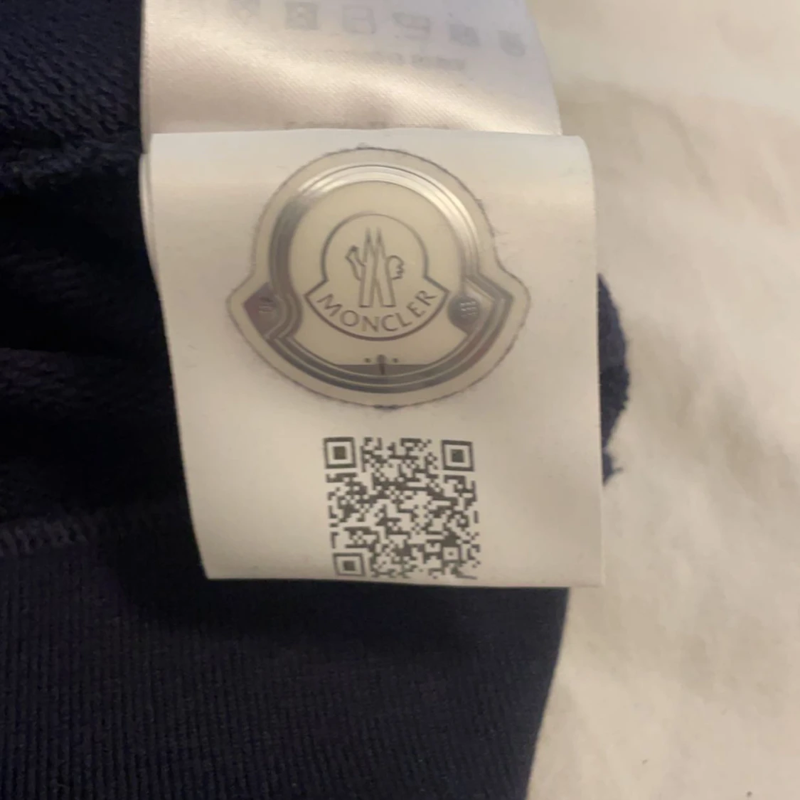 Monclear tjock tröja Mörkblå  - 91