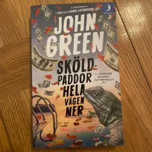 Sköldpaddor hela vägen ner John Green pocket i använt skick.