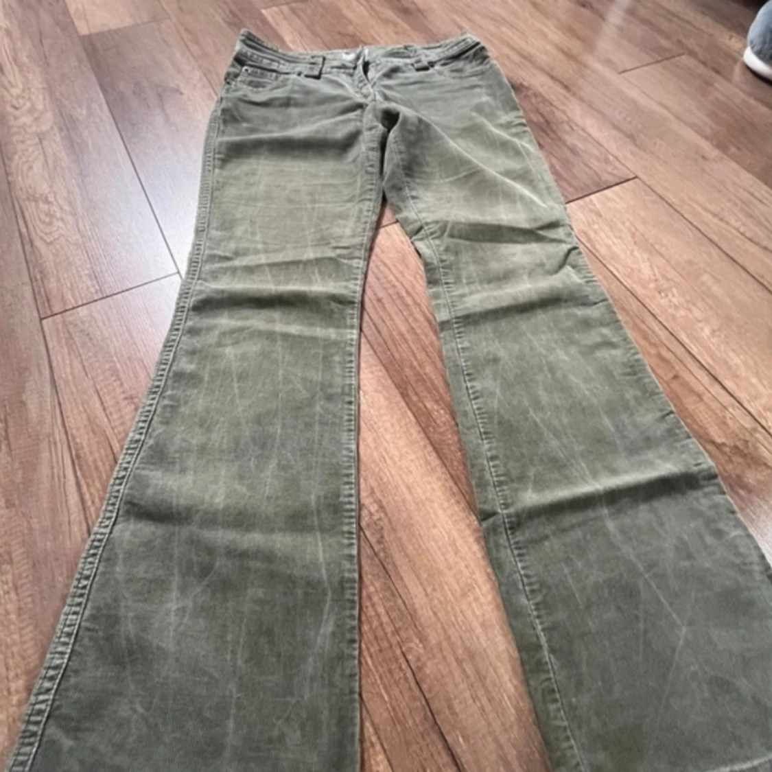 Manchester byxor gröna