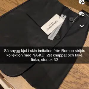 Helt ny skinnkjol från nakd i storlek 32