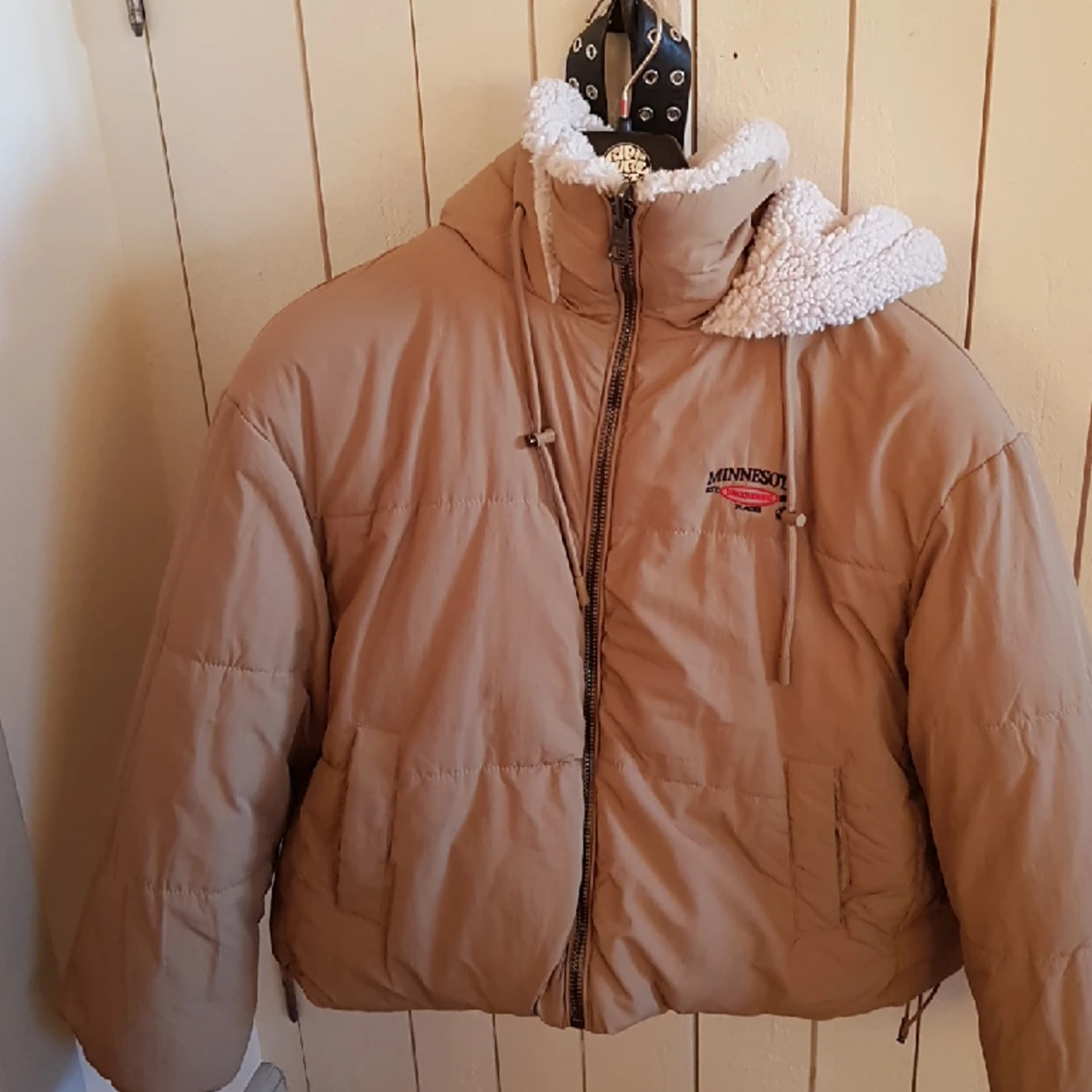 Bershka teddyđ§ž oversized vinterjacka â