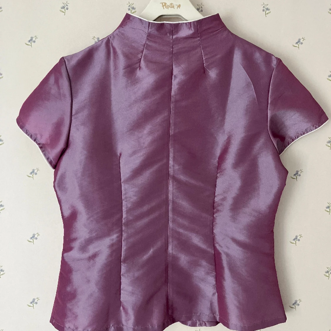 Fin kinesisk sidenblus - 90