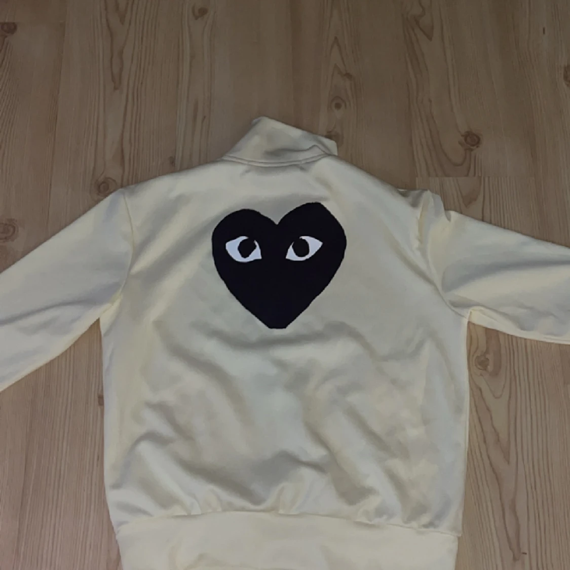 Vit/Gul Cdg Zip Up Med Krage - 90