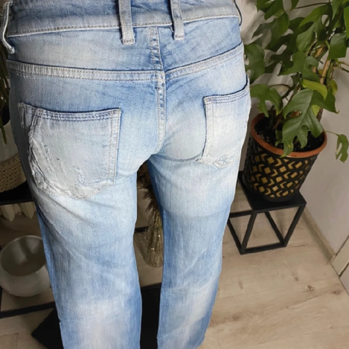 Lågmidjade jeans - 90