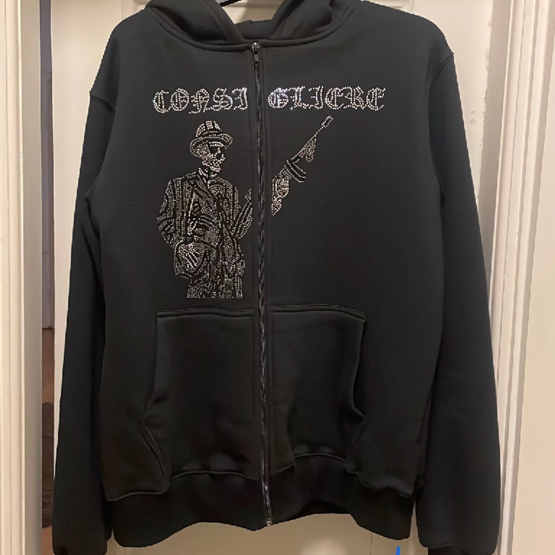 Rhinestone hoodie 