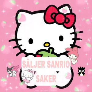 HELLO KITTY - Säljer massor med Hello Kitty/Sanrio saker, + BTS bok.