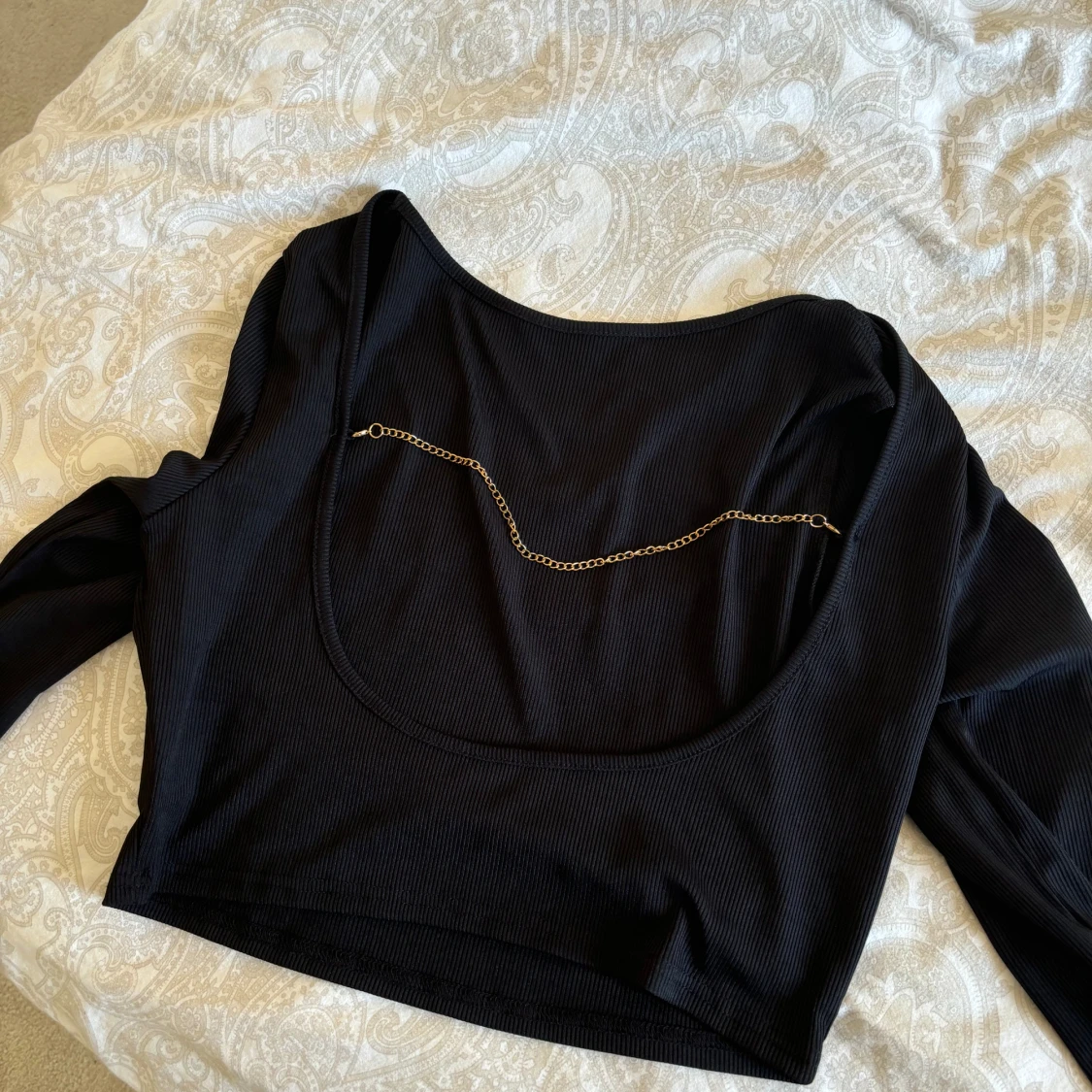 Topp med öppen rygg