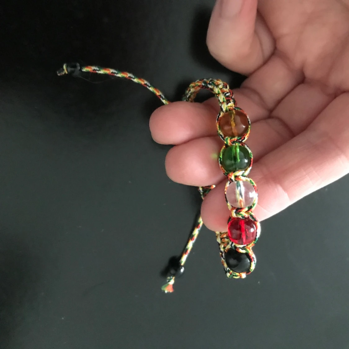 Handvävning 7 färgglada Armband 