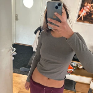 Grå tajt långärmad - En snygg grå långärmad från Hm. Inga tecken på användning