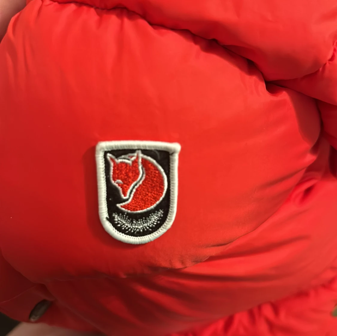 Fjällräven jacka röd  - 91