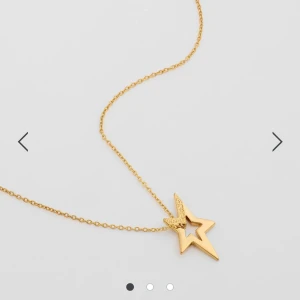 Syster P halsband med stjärna  - Aldrig använt äkta guldhalsband från syster p. Fick i persesent men är ingen guldtjej. 