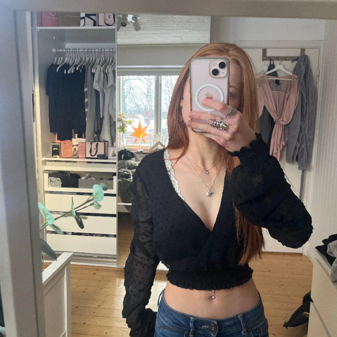 Svart festtopp från NA-KD - 90