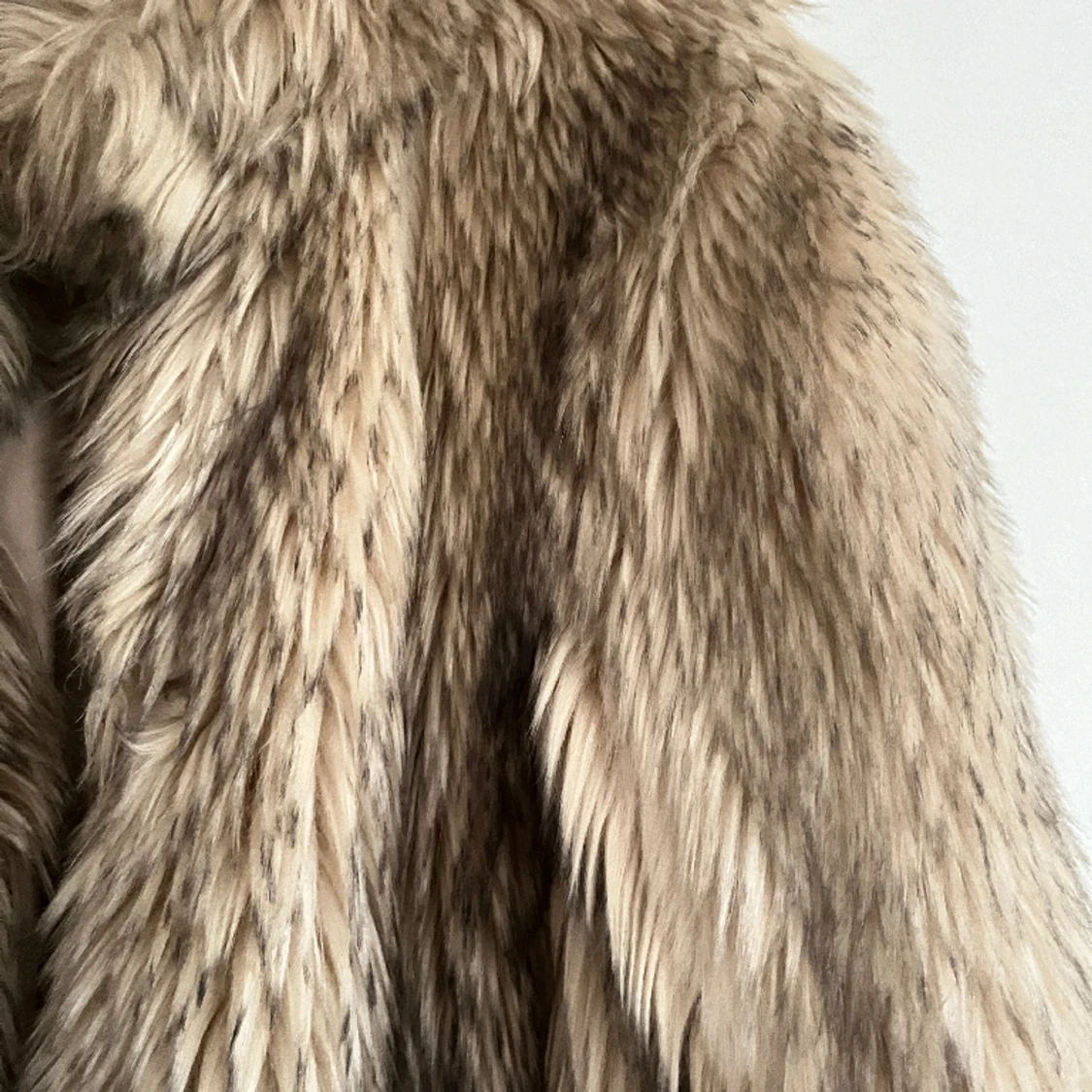 Pälsjacka i fuskpäls - 90