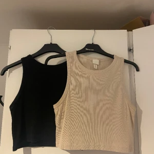 Toppar - 2 toppar. Använda men bra skick. En för 40 eller båda för 60. L men små i storleken skulle jag säga 