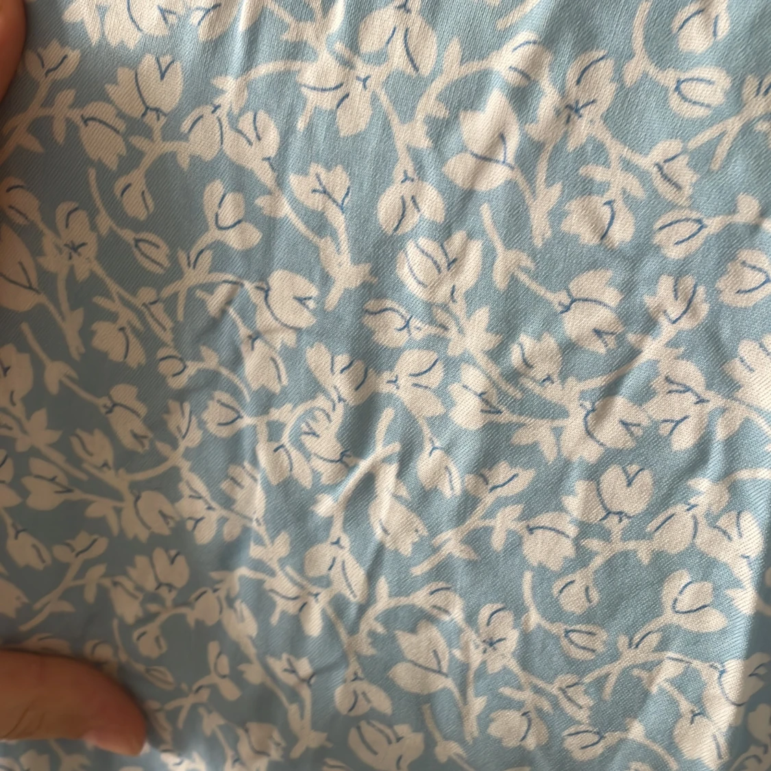 Ljus blå lång klänning - 90