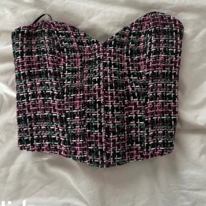 Zara topp - Oanvänd zara corsett topp med prislapp kvar