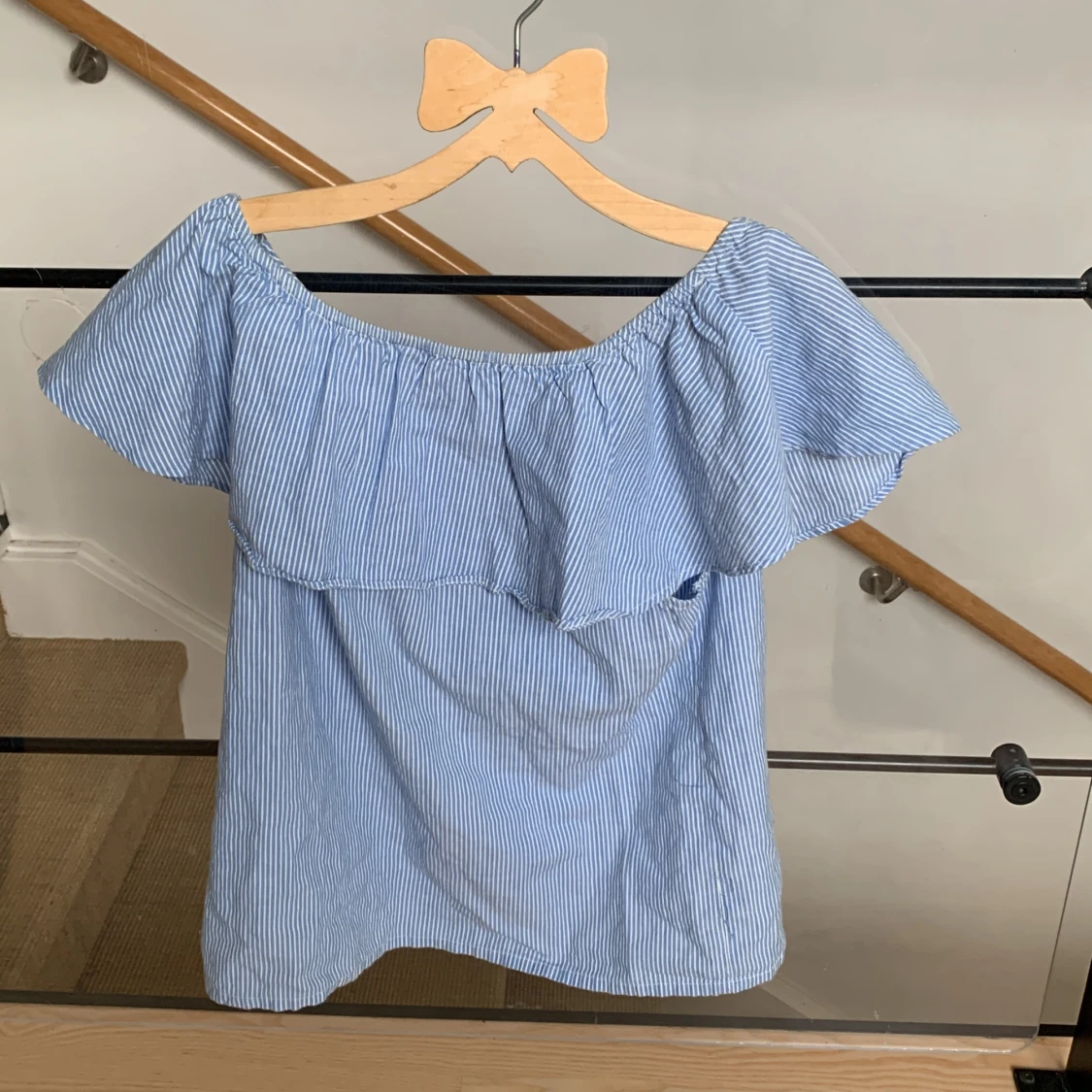 Blå sommar topp - 90