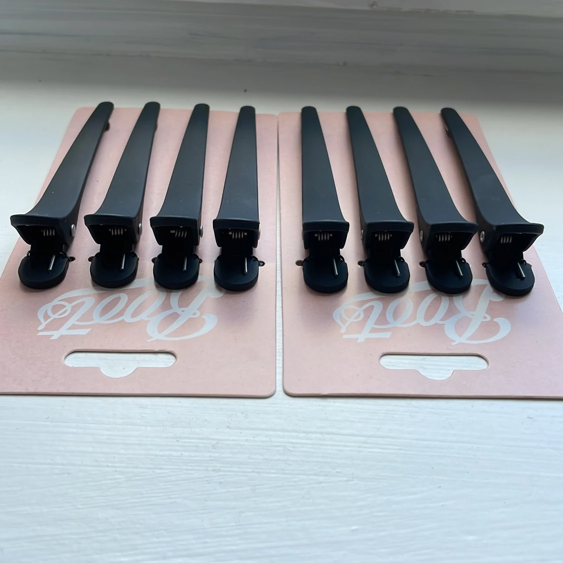 Svarta Hårklämmor - 91