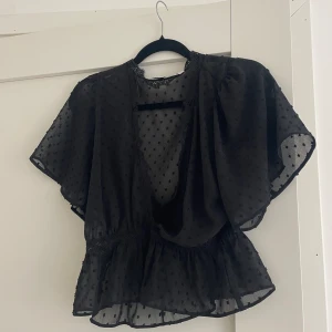 Zara topp - Populär blus från zara i lite genomskinligt material från förra årets kollektion!