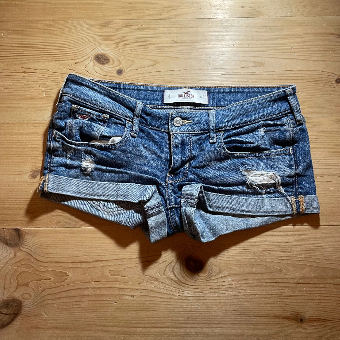 Lågmidjade shorts 