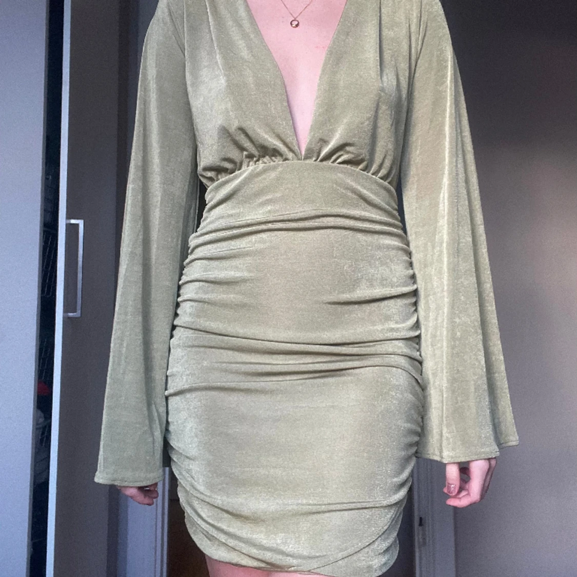 Grön klänning  - 90